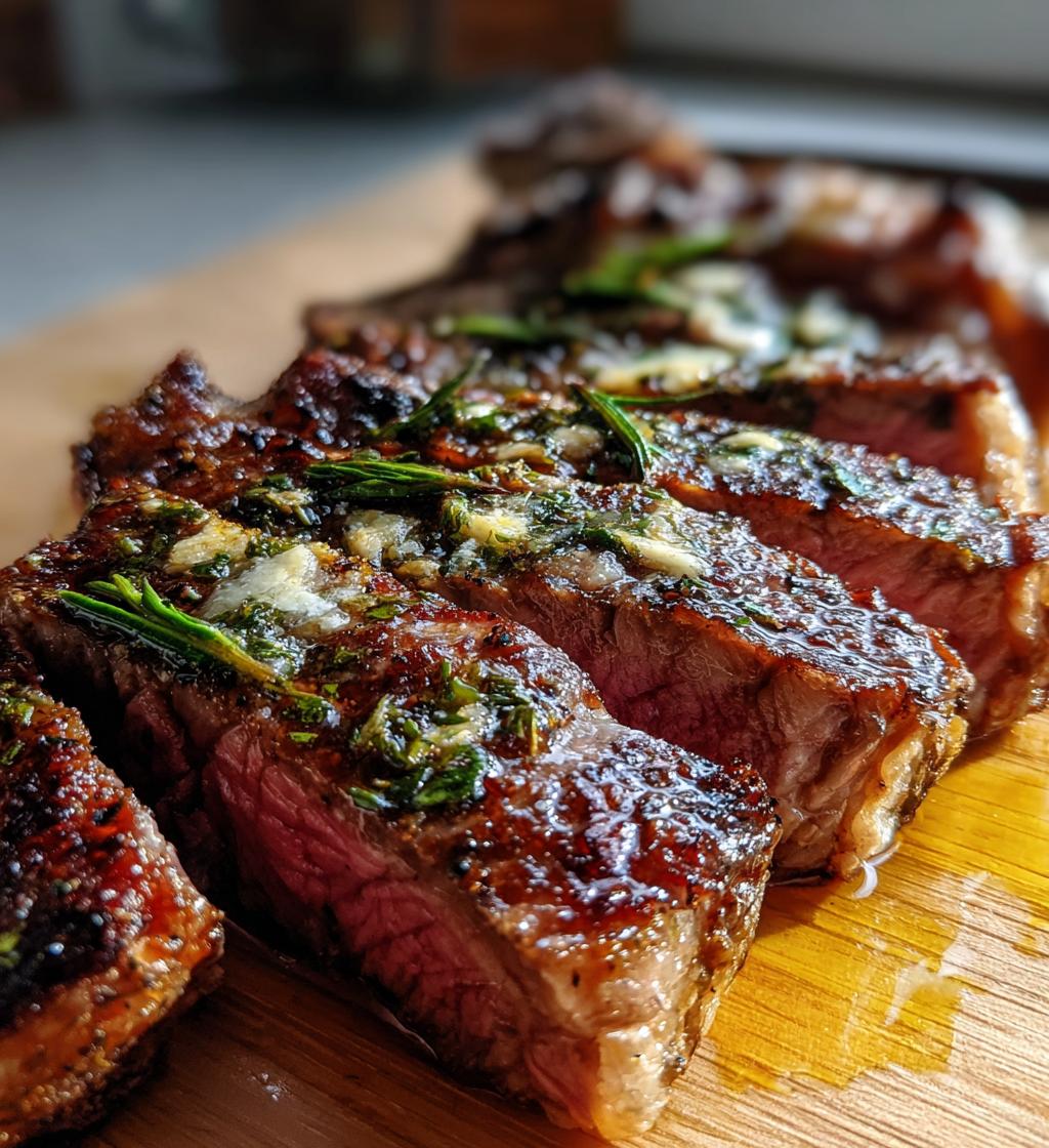 Reverse-Seared Steak - detail 1