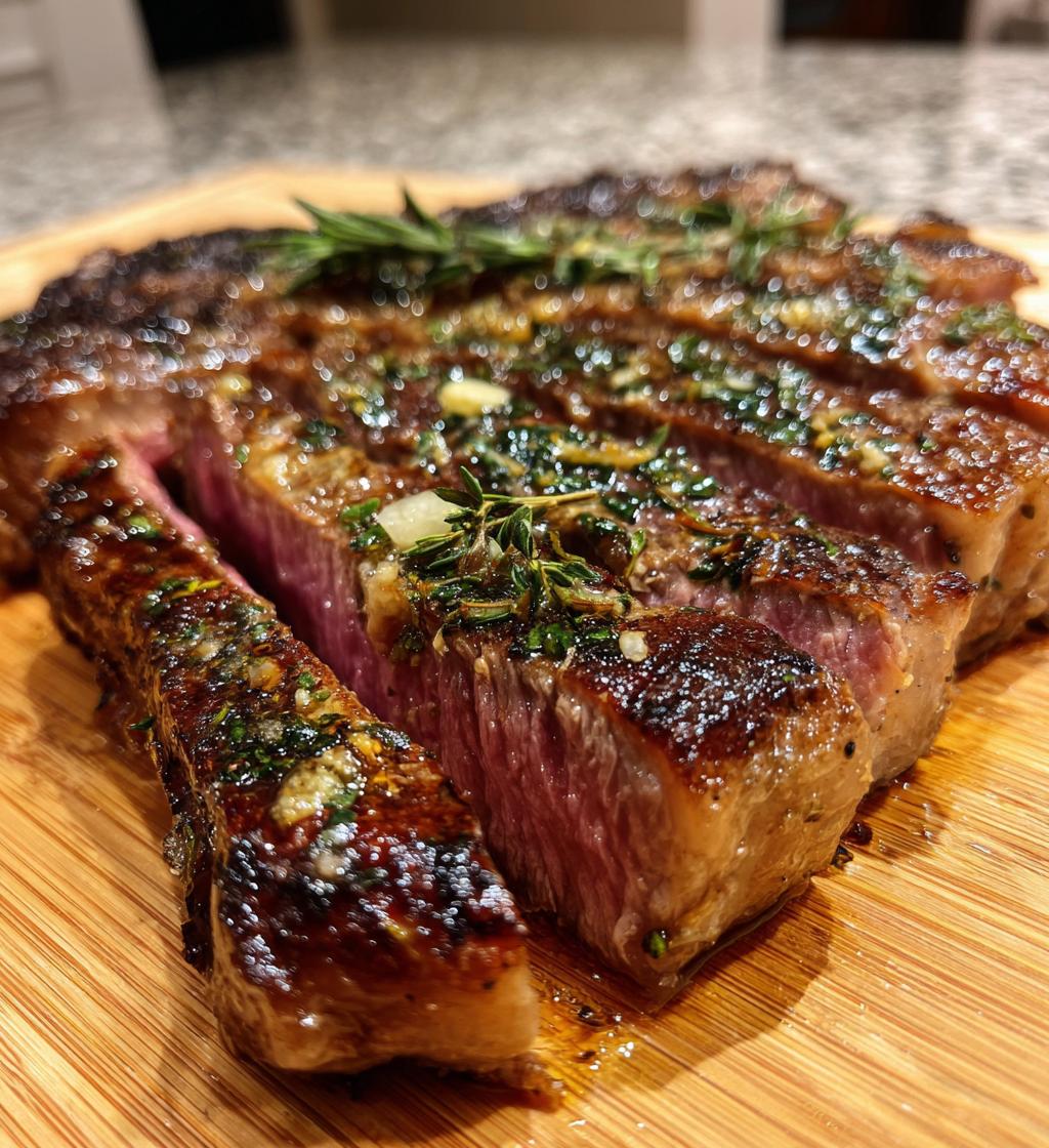 Reverse-Seared Steak