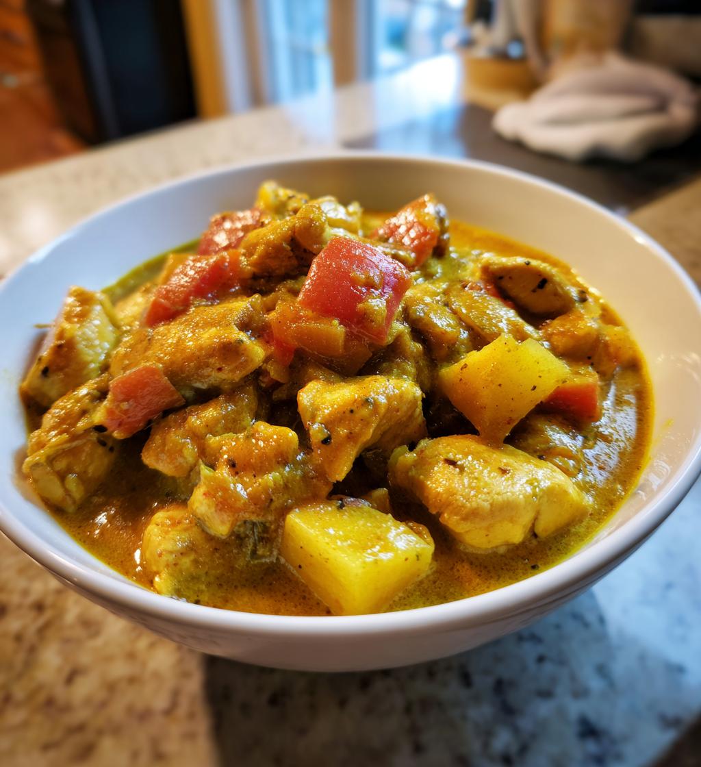 Rhabarber-Curry-Hühnchen - detail 1