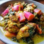 Rhabarber-Curry-Hähnchen