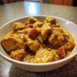 Rhabarber-Curry-Hühnchen
