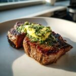 Rumpsteak mit Kräuterbutter