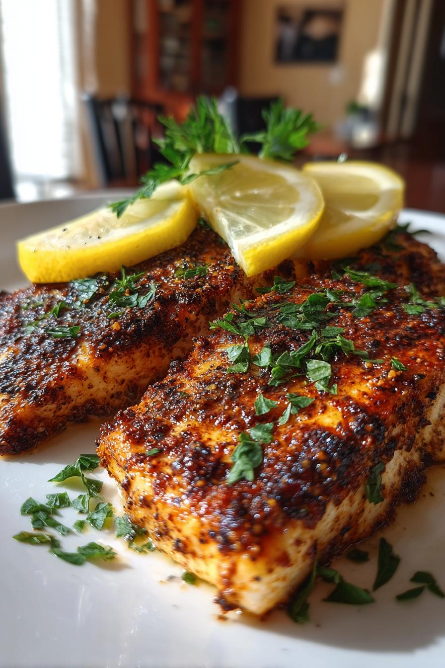 Schwarzes Mahi Mahi - detail 1
