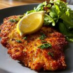 Schweineschnitzel aus der Heißluftfritteuse