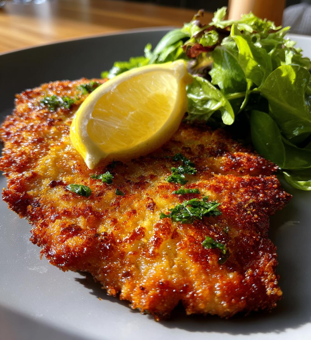 Schweineschnitzel aus der Heißluftfritteuse