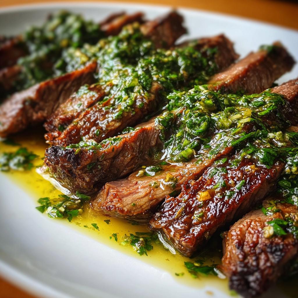 Skirt-Steak mit Chimichurri