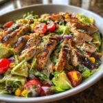 Southwestern-Hähnchen-Chopped-Salat