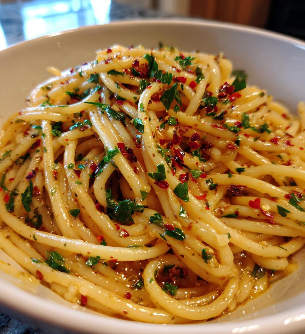 Spaghetti Aglio e Olio - detail 1