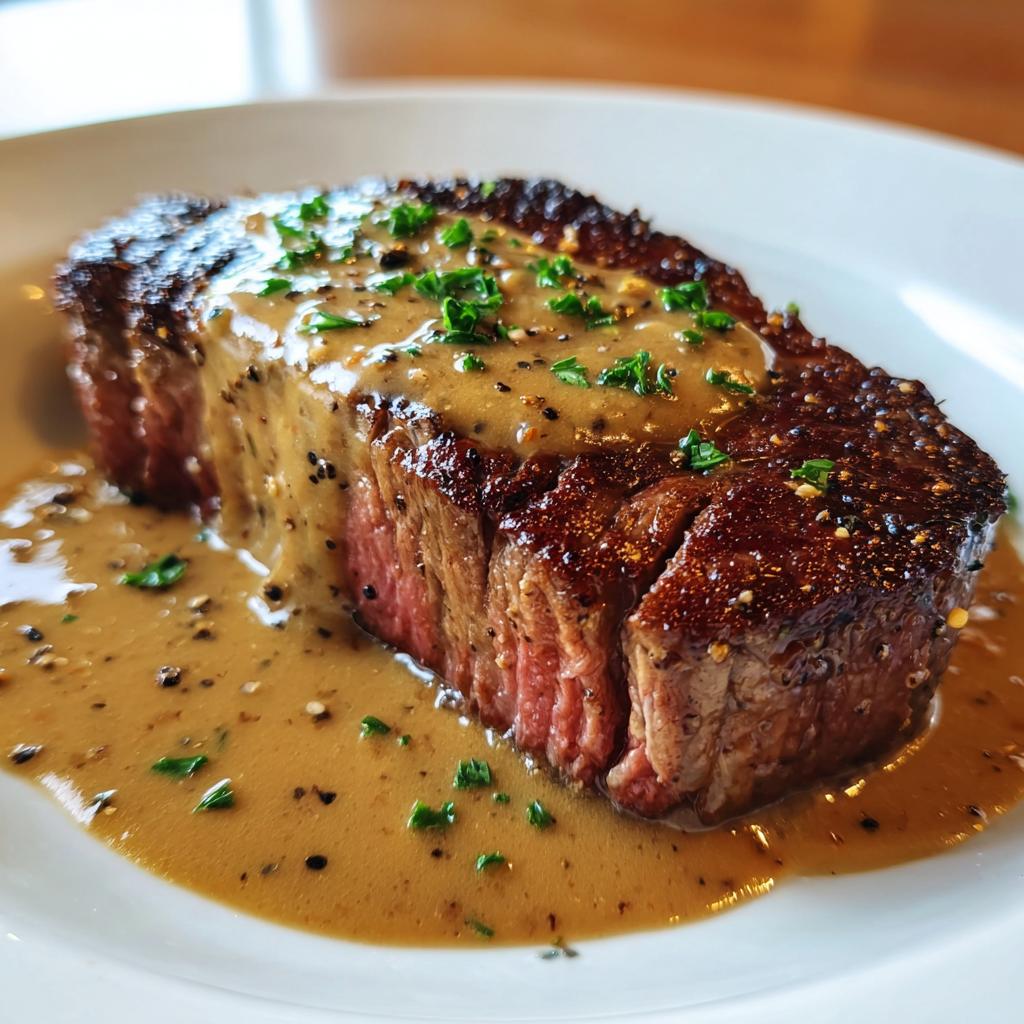 Steak au Poivre