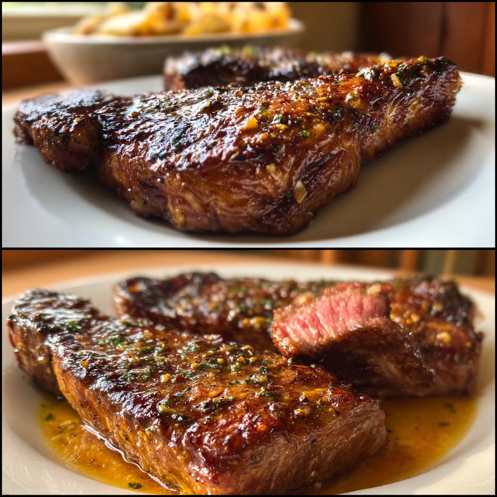 Steak mit Bourbon-Marinade - detail 1