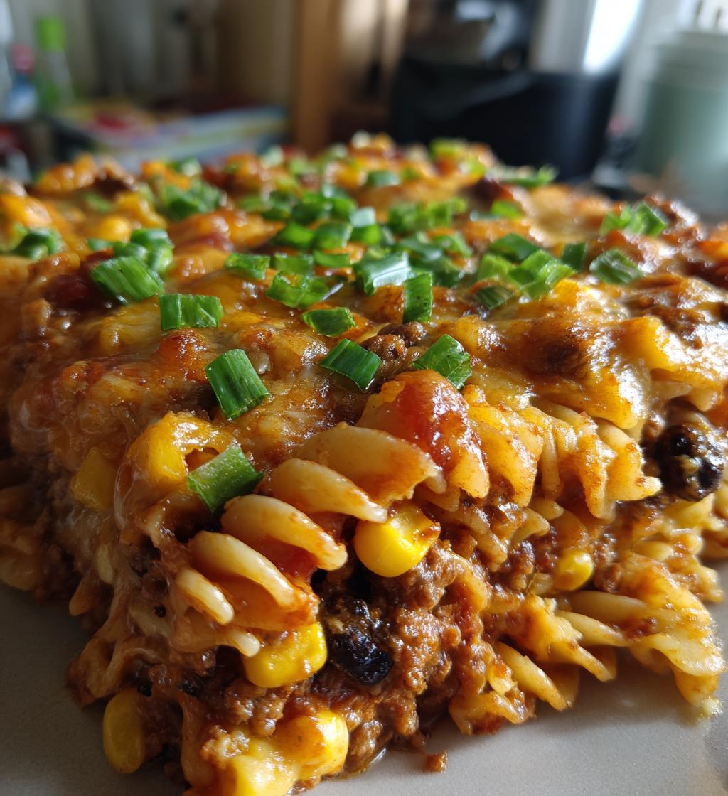 Taco-Pasta-Auflauf