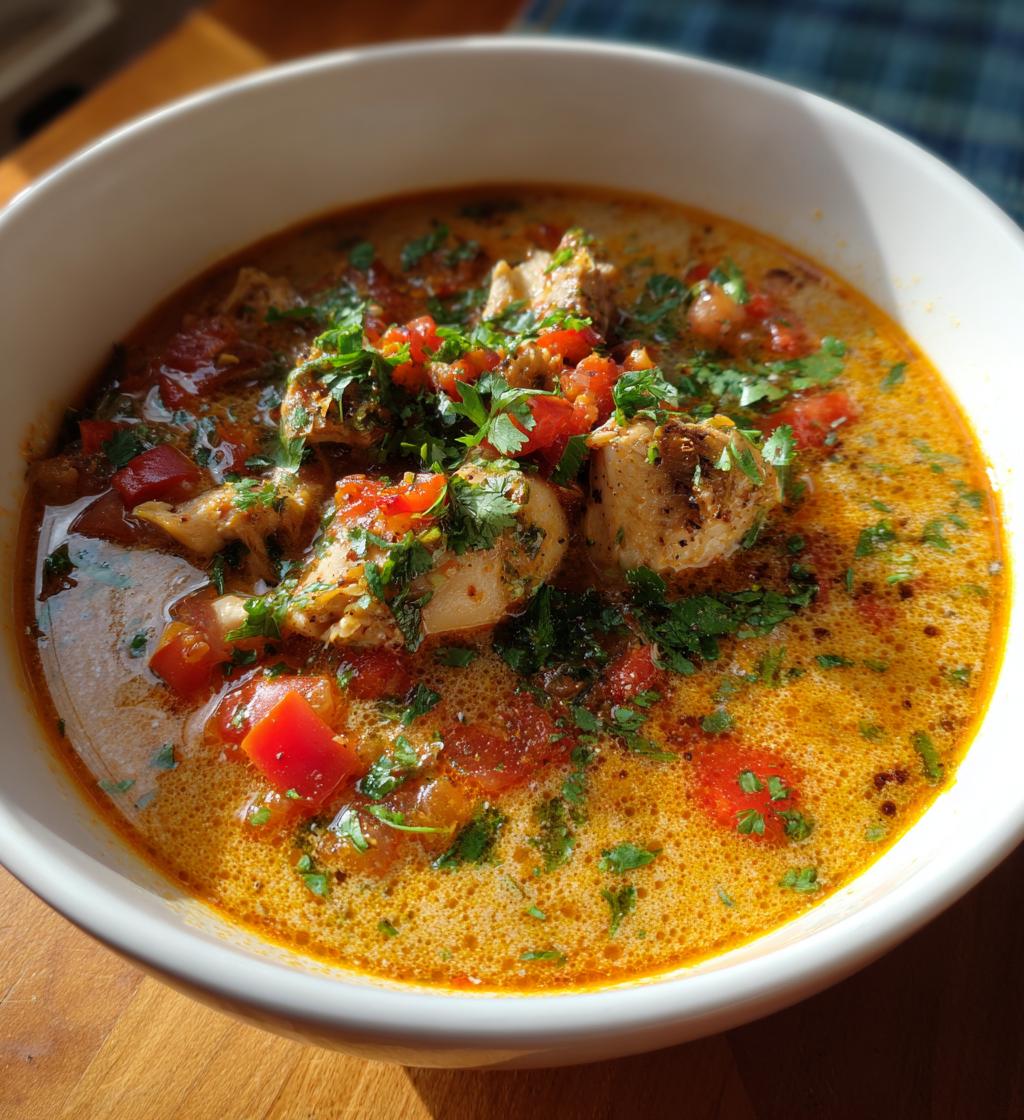 Tex-Mex Hühnersuppe - detail 1
