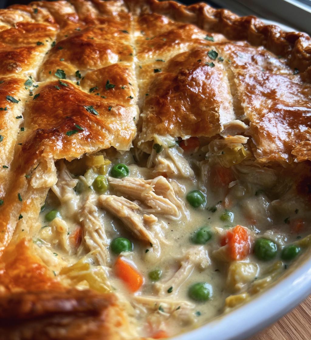 Tiefkuchengericht – Hähnchen-Potpie-Rezept - detail 1