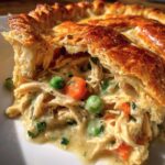 Tiefkuchengericht – Hähnchen-Potpie-Rezept