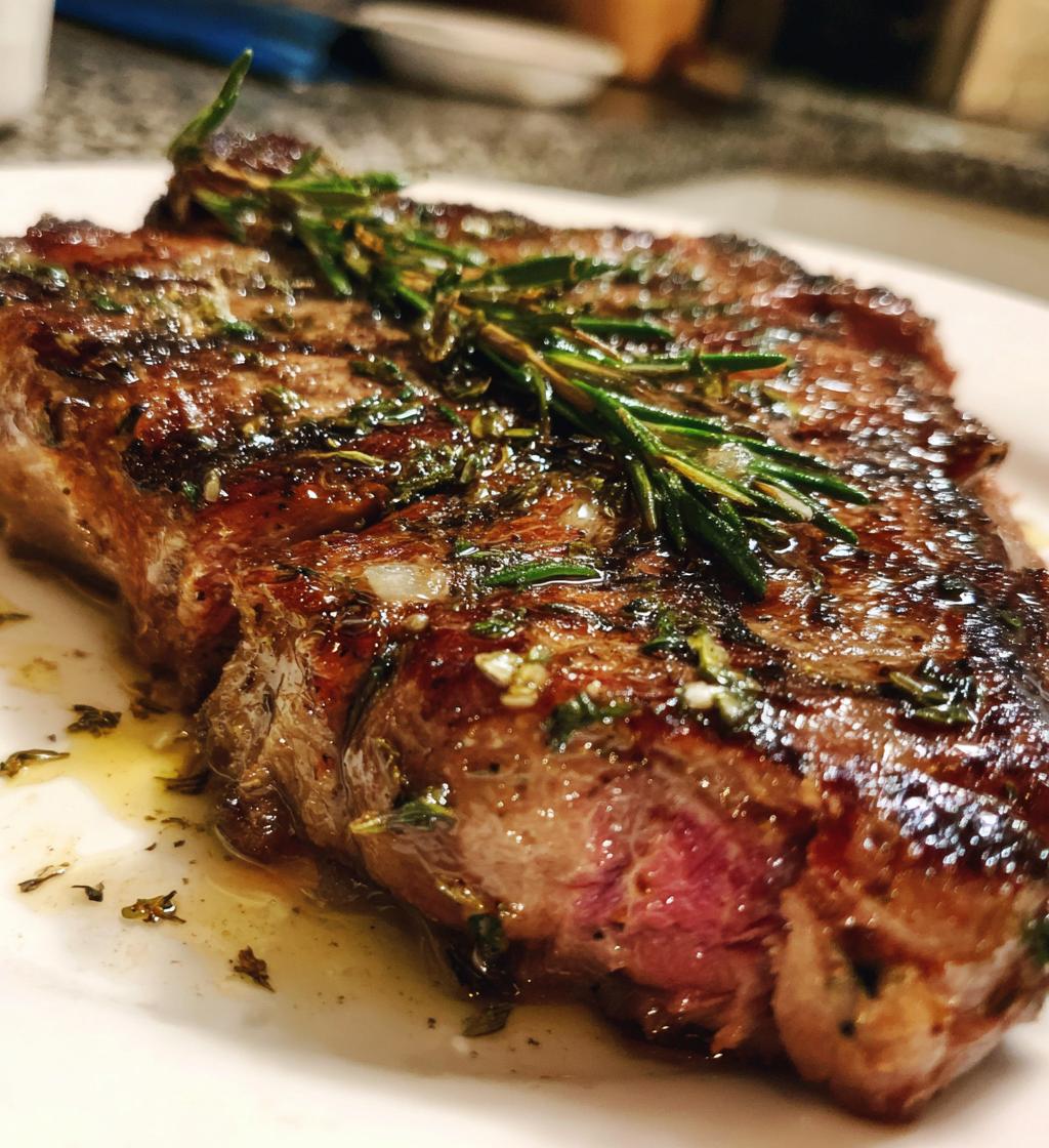 Zitronen-Kräuter-gegrilltes Steak - detail 1