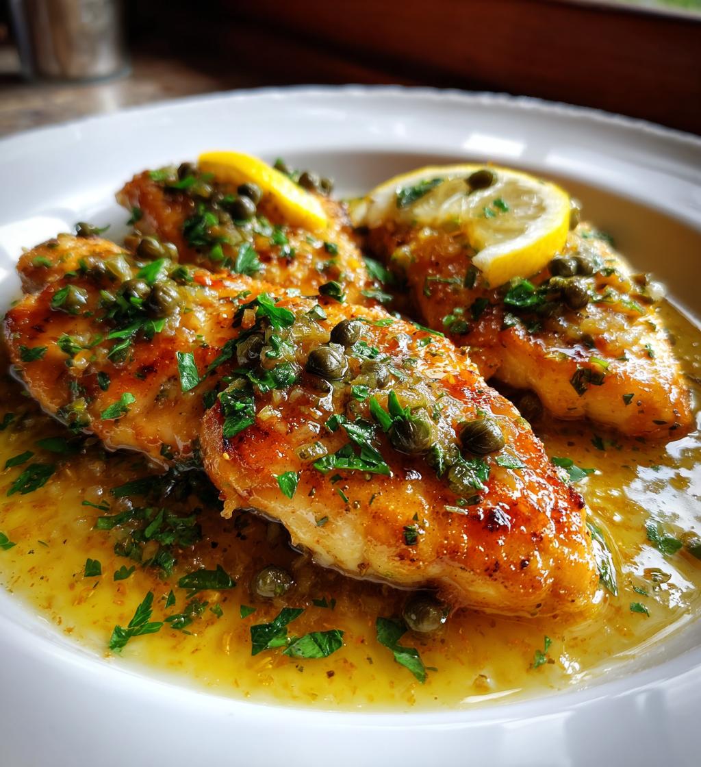 Zitronen-Piccata-Hähnchen - detail 1