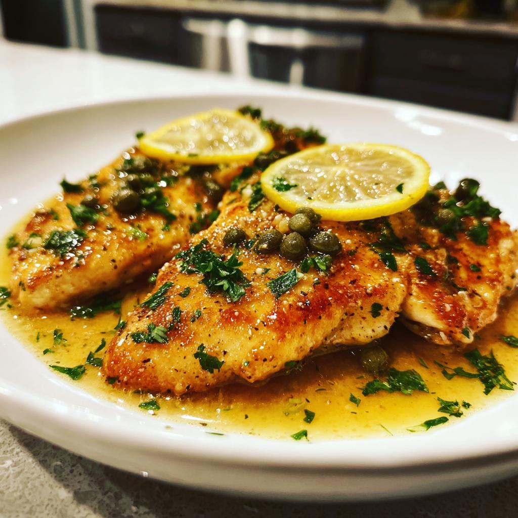 Zitronen-Piccata-Hähnchen - detail 1