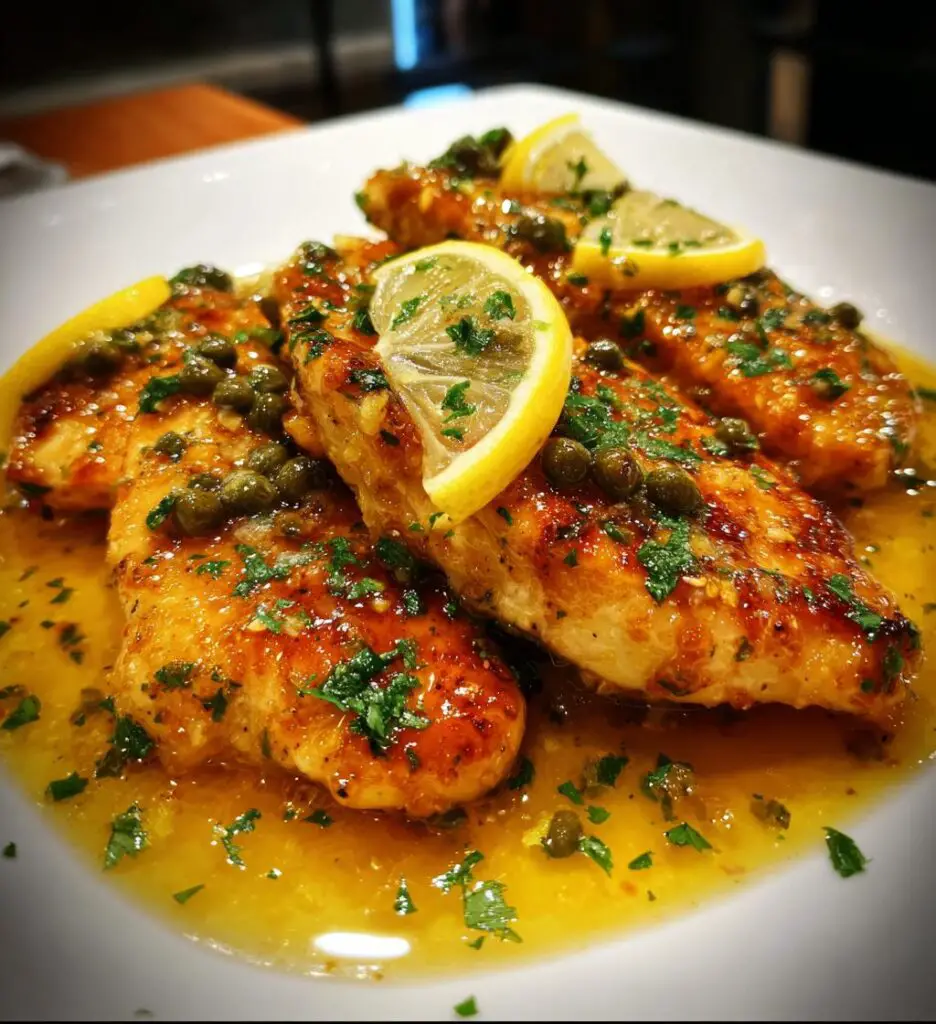 Zitronen-Piccata-Hähnchen