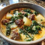Zuppa Toscana (Italienische Wurst-Kohl-Suppe)