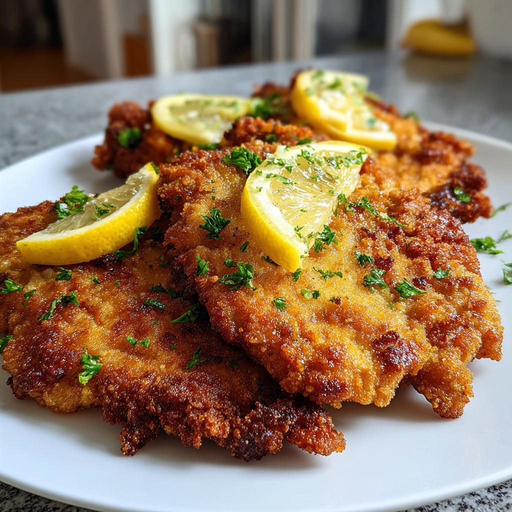 Österreichisches Schnitzel (mit Hähnchen) - detail 1