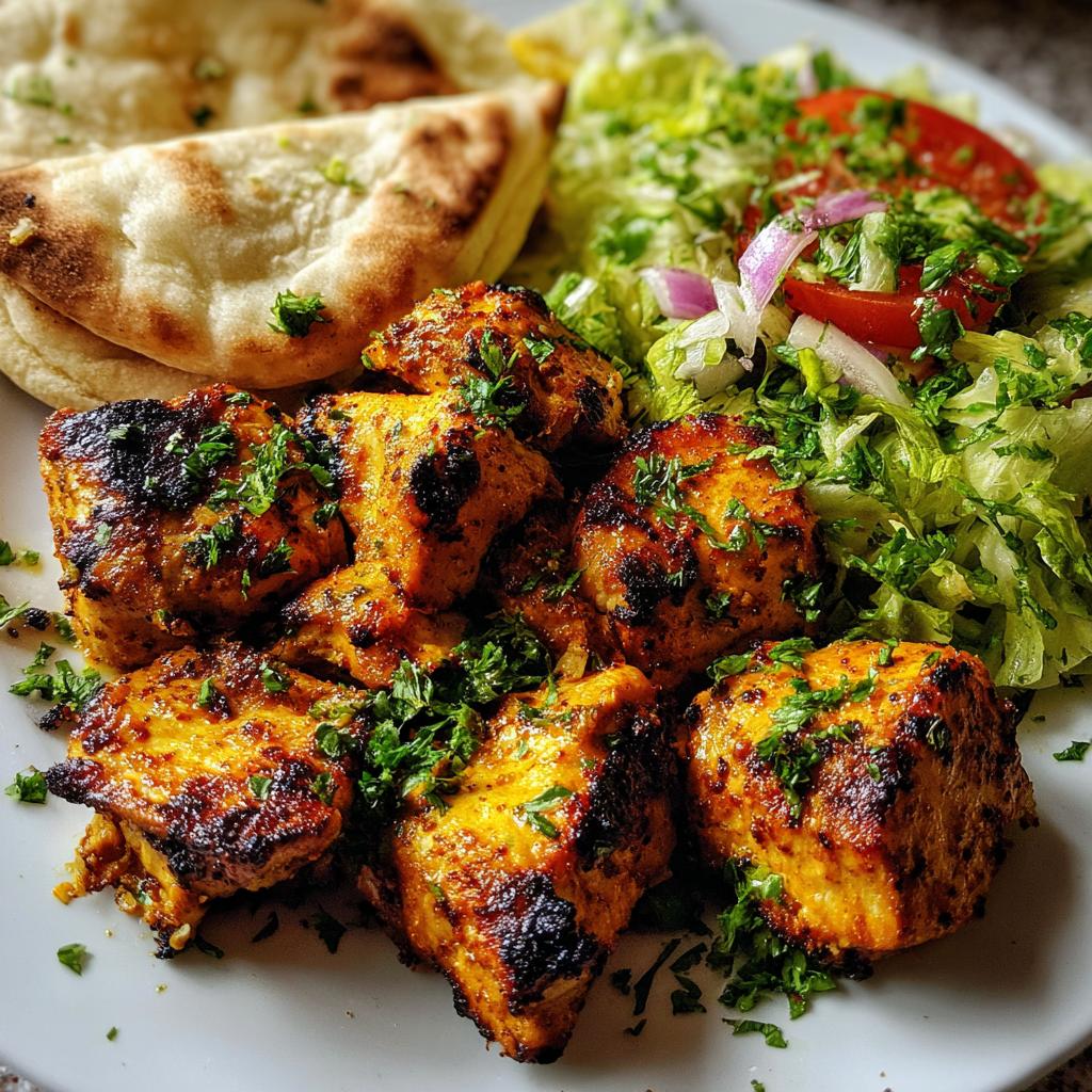 türkisches Kebab-Rezept mit Hähnchen