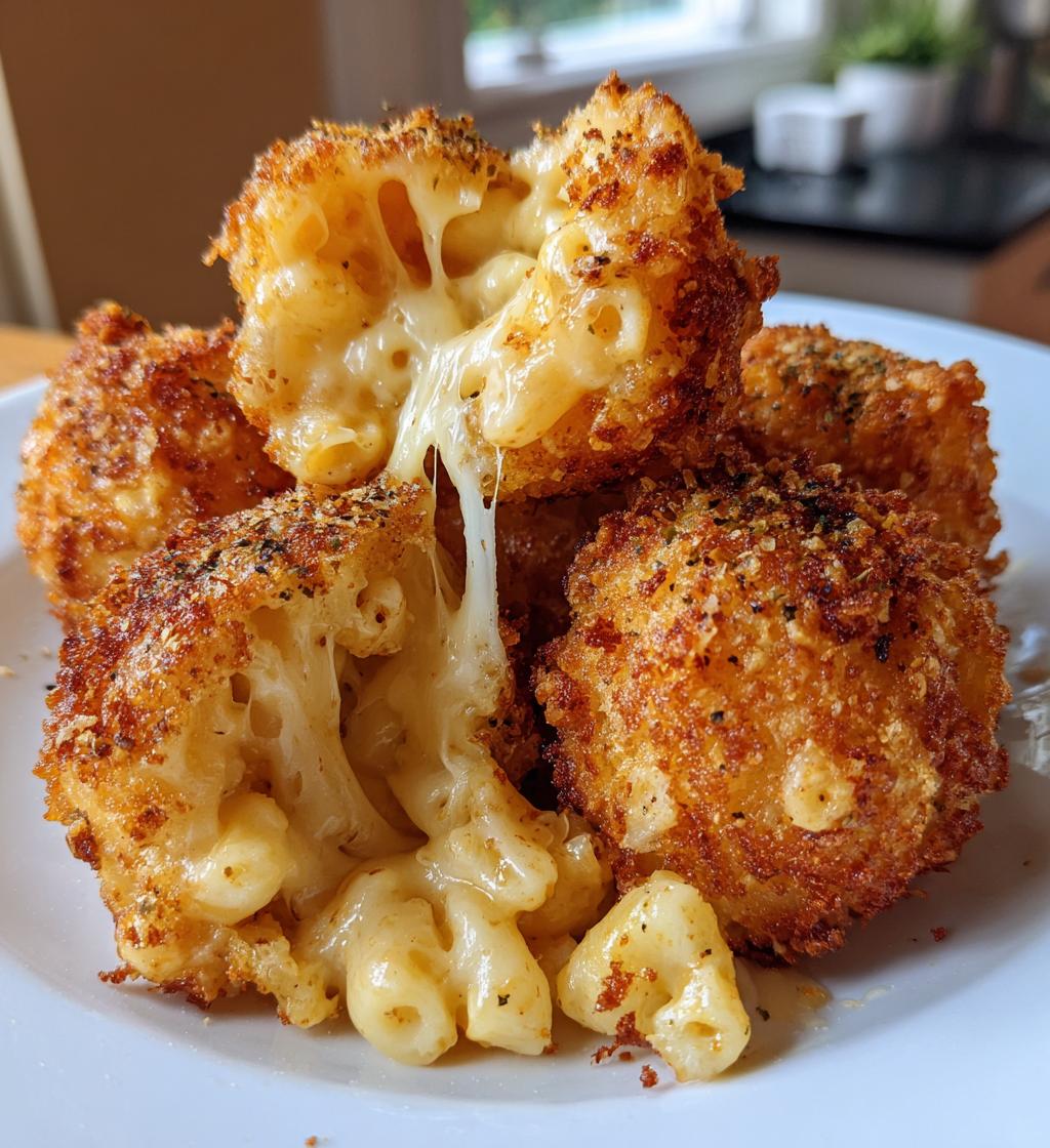 Air Fryer Mac and Cheese Bällchen - detail 1