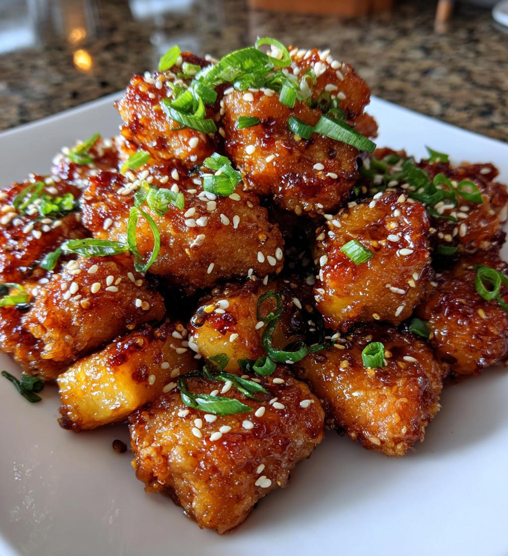 Ananas-Teriyaki-Hühnchenbissen