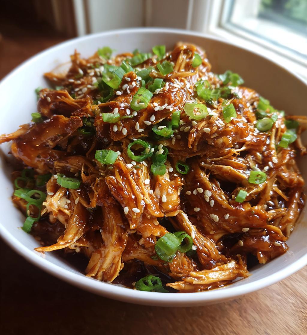 Asiatische Hähnchen Delikatesse aus dem Slow Cooker - detail 1