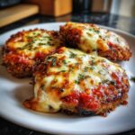 Auberginen-Parmesan aus der Heißluftfritteuse