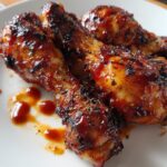 BBQ-Hühnchenkeulen aus dem Slow Cooker
