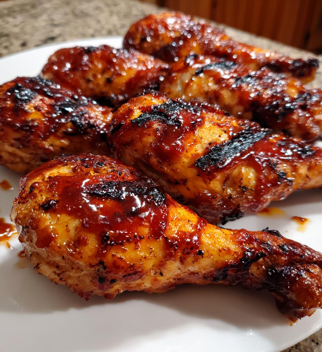 Barbecue-Hühnchen aus der Heißluftfritteuse - detail 1