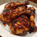 Barbecue-Hühnchen aus der Heißluftfritteuse