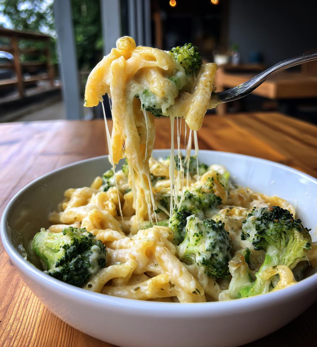 Brokkoli-Käse-Pasta - detail 1