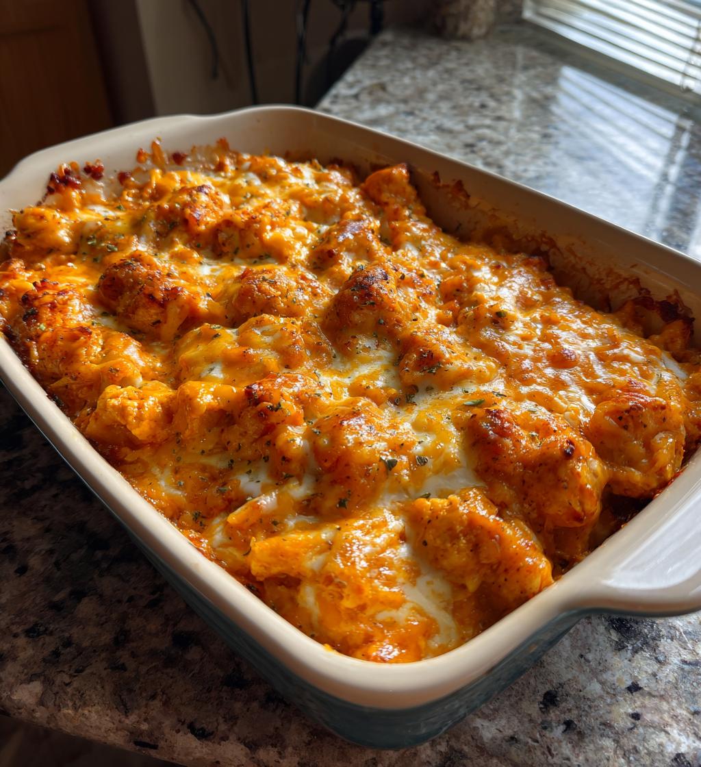 Buffalo Chicken Auflauf