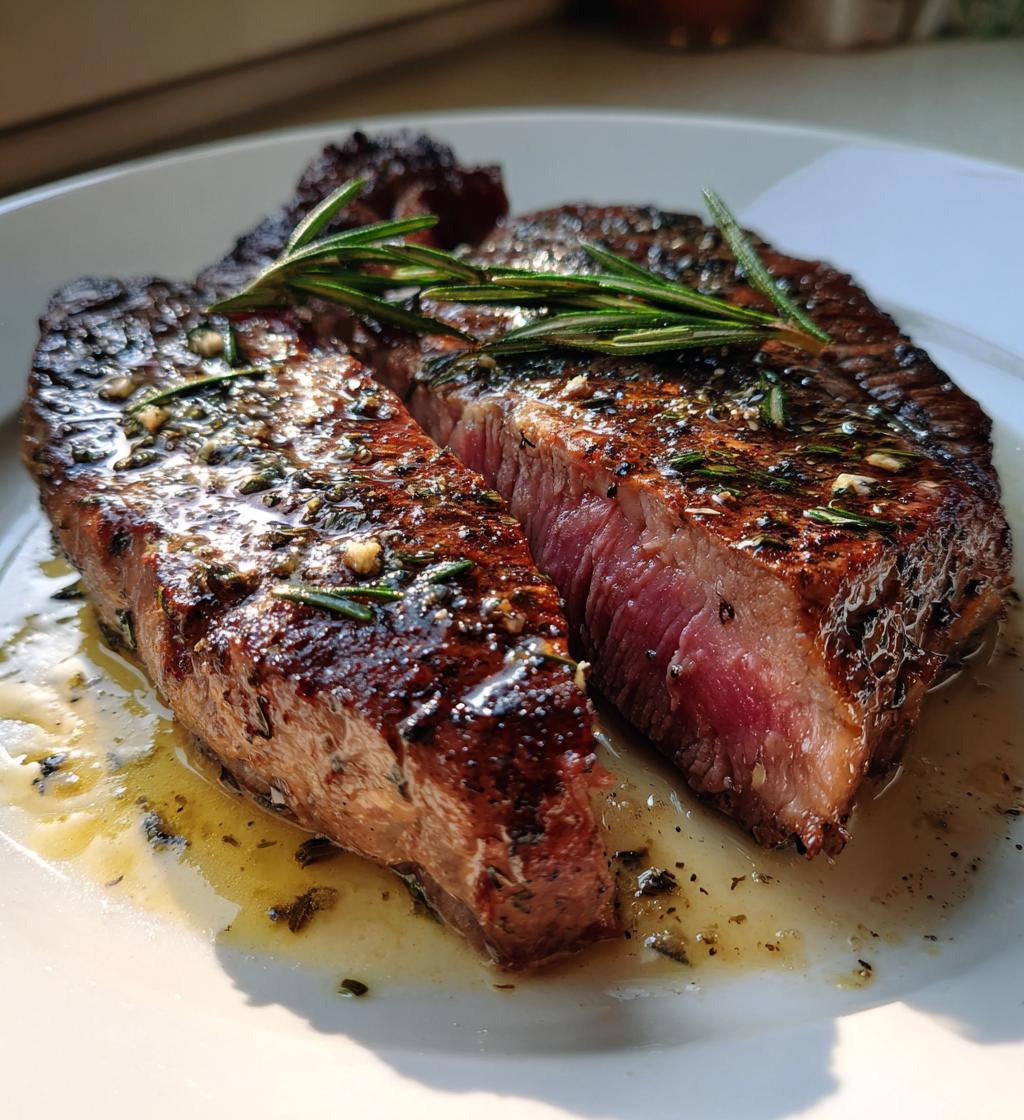 Butter Basted Gusseisensteak - detail 1