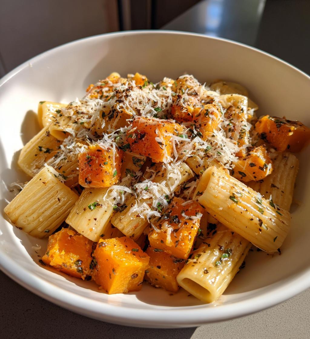 Butternut-Kürbis-Pasta