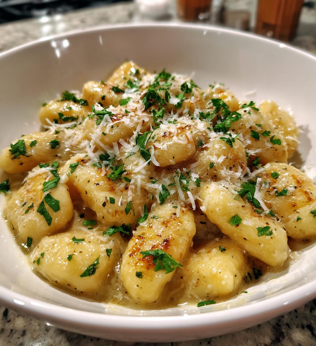Cremige Gnocchi mit Knoblauchbutter - detail 1