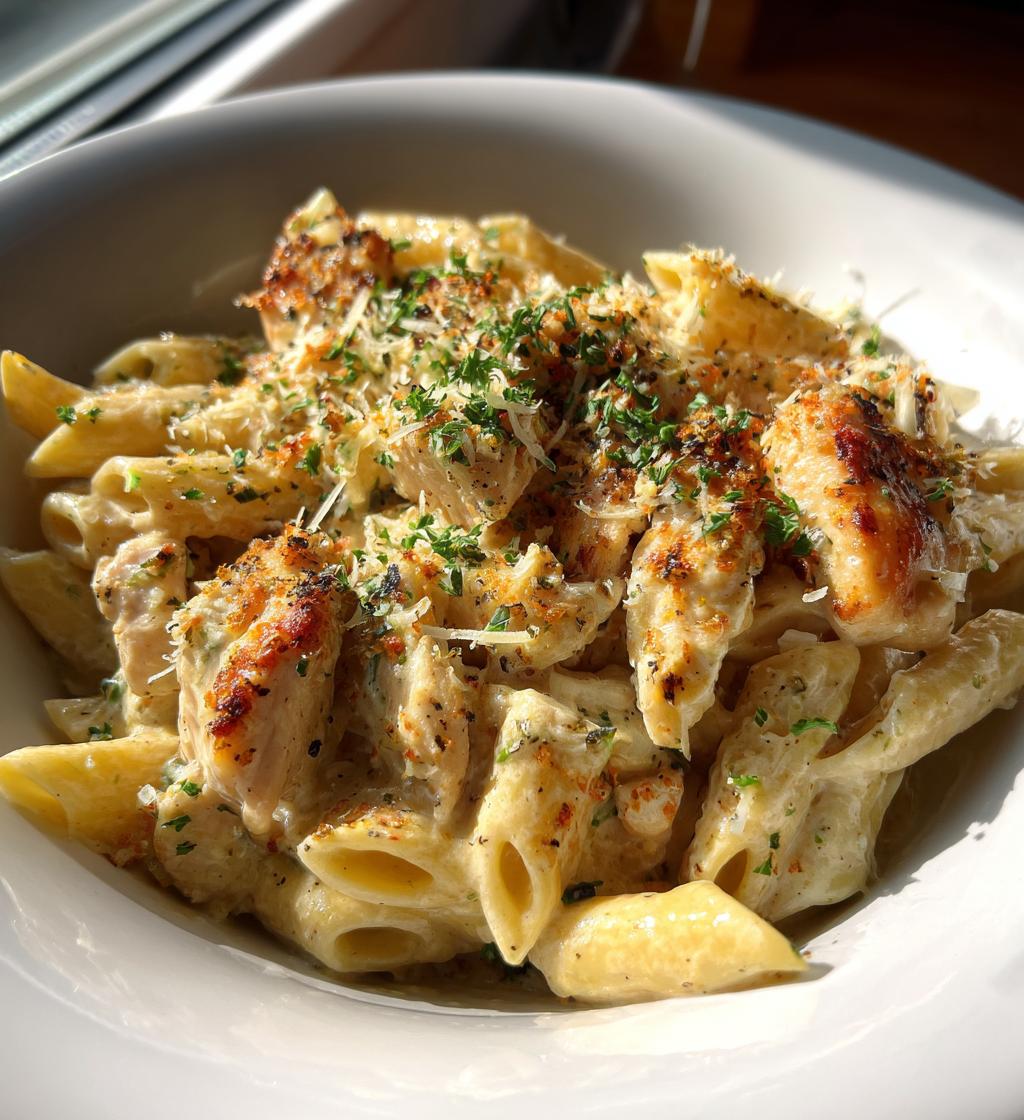 Cremige Hähnchen-Pasta - detail 1