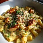 Cremige Hähnchen-Pasta