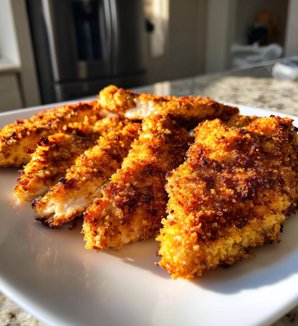 Crispy Baked Chicken Tenderloins - detail 1