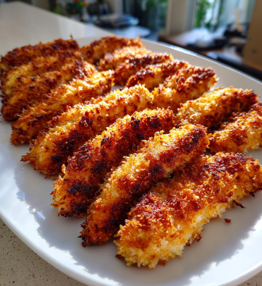 Crispy Baked Chicken Tenderloins