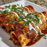 Enchiladas mit Rotisserie-Hühnchen