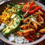 Fajitas Chicken Bowl