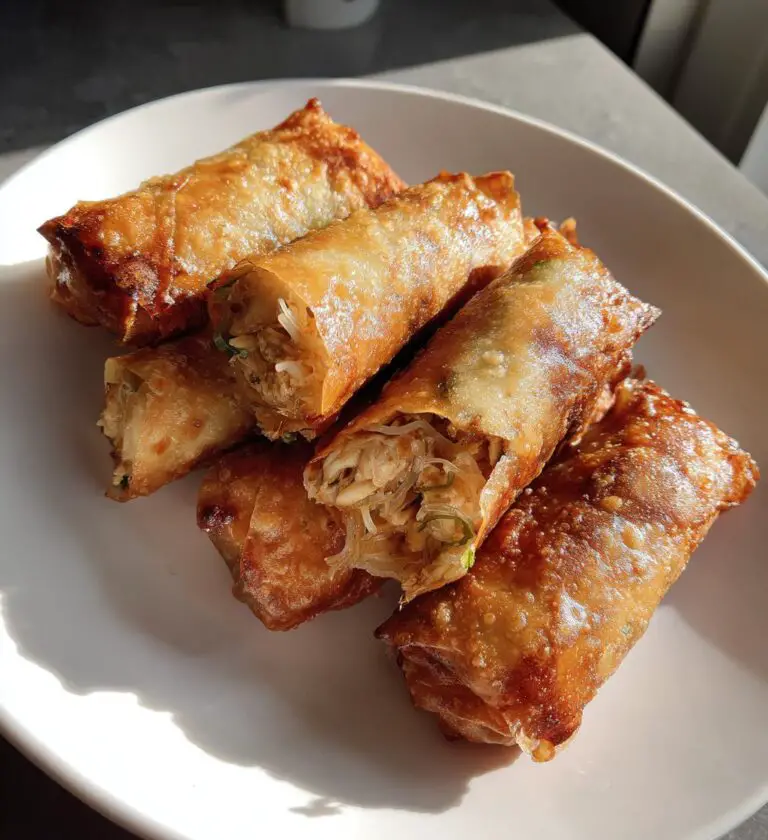 Knusprige Hähnchen-Frühlingsrollen in 15 Minuten perfekt aus der ...