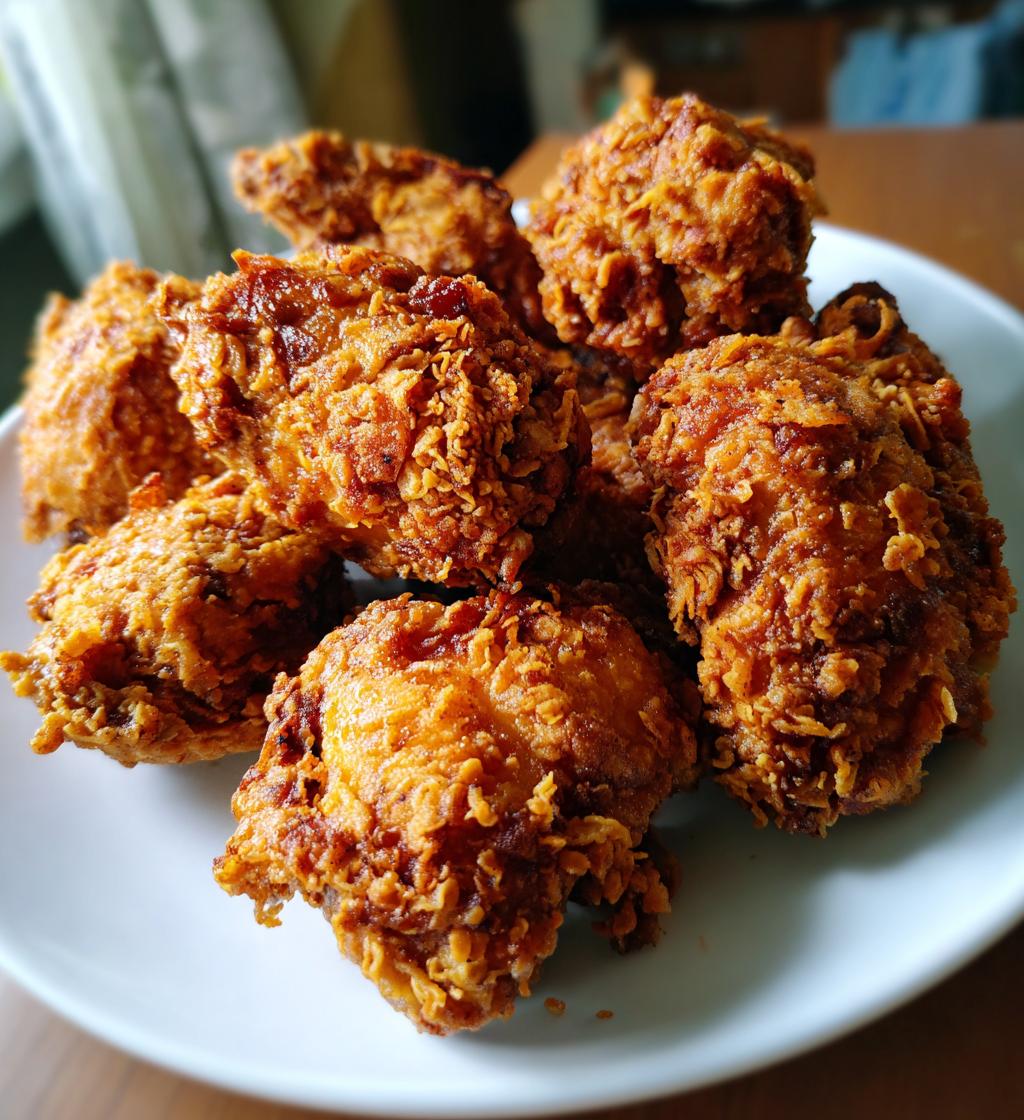 Frittierte Hähnchen - detail 1