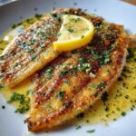 Gebratener Zitronenbutter-Tilapia