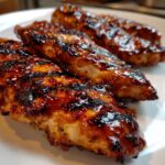 Gegrilltes BBQ-Hühnchen