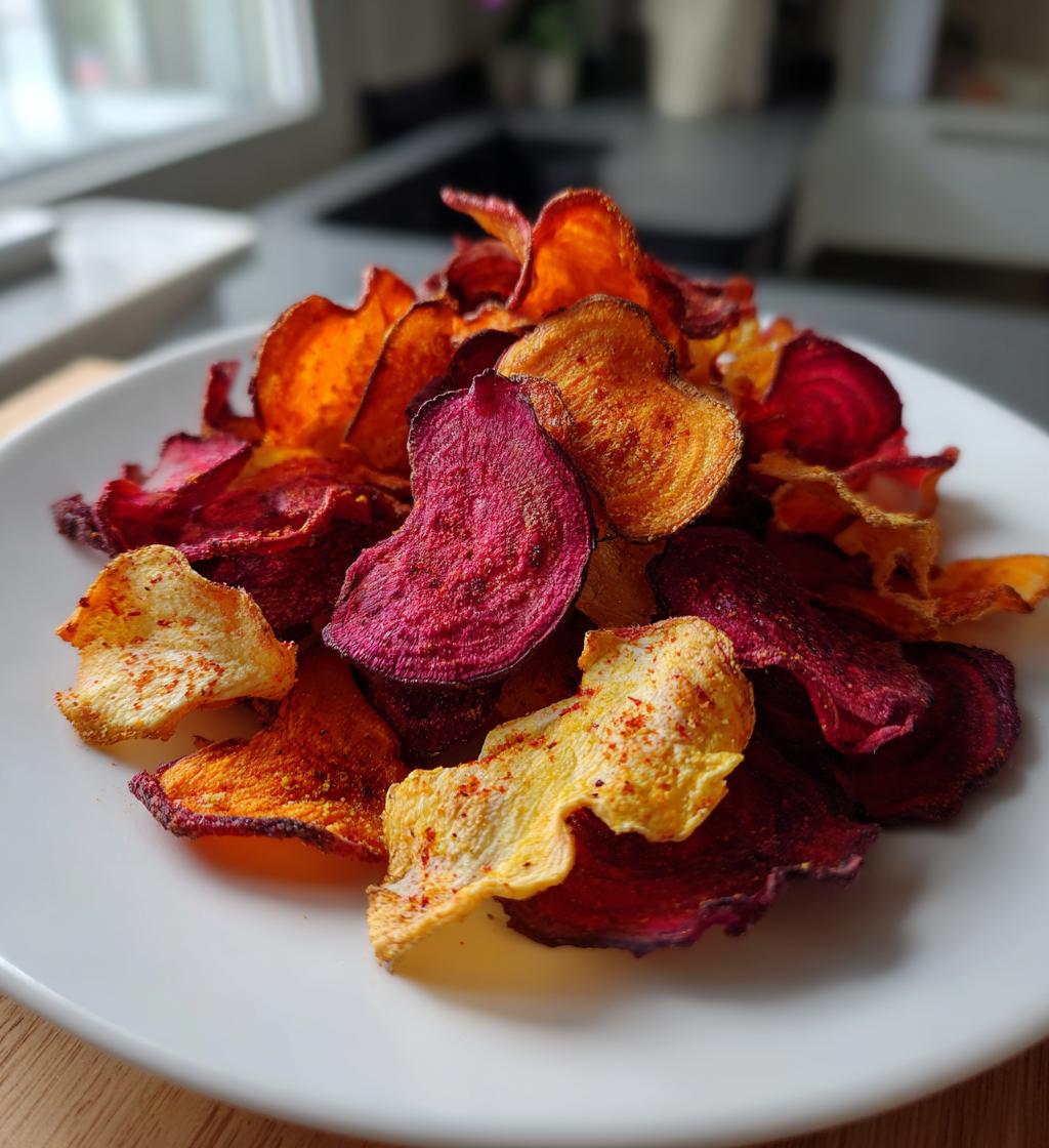 Gemüsechips (Rote Beete, Süßkartoffel) - detail 1