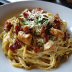 Hühnchen-Bacon-Ranch-Pasta