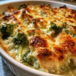 Hühnchen-Brokkoli-Reis-Auflauf